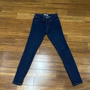 Levi's Dark Blue 711 Skinny Jeans 27